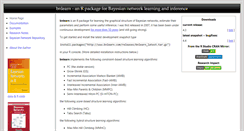 Desktop Screenshot of bnlearn.com